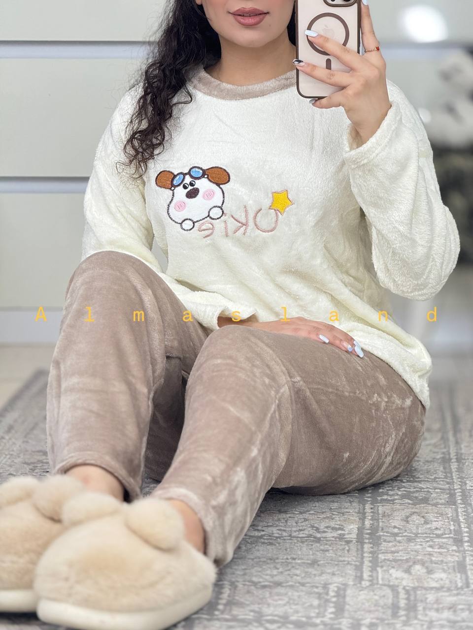 ست حوله ای سگ عینکی کد ۶۰۸۵